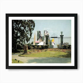 The Abstract House Dream Oder Sowas · Castle Four Art Print