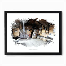 Shackleton’S Hut, Antarctica Art Print