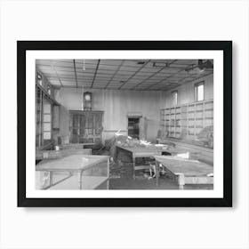 Interior Of Old Closed Store, Babbit, Minnesota, Iron Ore Bust Town By Russell Lee Art Print