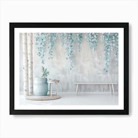 Weeping Willow Wall Mural Art Print