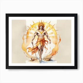 Apollo, God Of Sun 4 Art Print