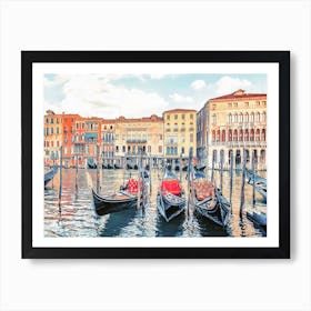 From Venice Wity Love Art Print