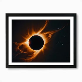 Solar Eclipse 4 Art Print