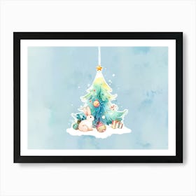 Christmas Tree Art Print