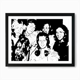 Derek & The Dominos Legend Music Art Print
