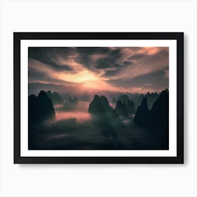 Ethereal Sunrise Art Print