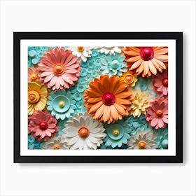 Flower Wall Art Art Print