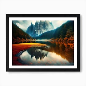 Mountain Lake 2 Art Print