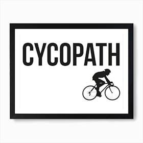 Cycopath Cycling Art Print