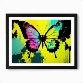 Butterfly Painting 118 Art Print