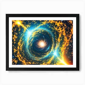 Spiral Galaxy 2 Art Print