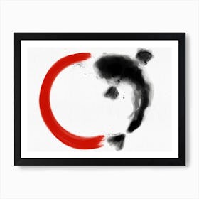 Prosperity Koi Art Print