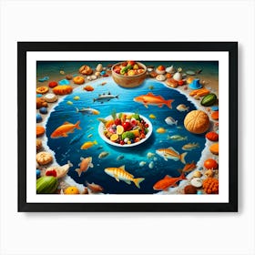 Fish In The Sea Art Print