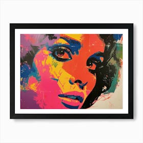 Contemporary Artwork Inspired By Andy Warhol 7 Art Print