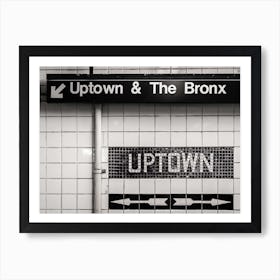 Uptown 2 Art Print