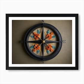 Compass 2 Art Print