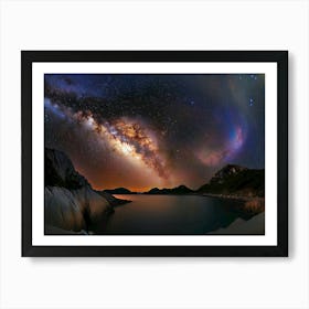 Milky way 1 Art Print