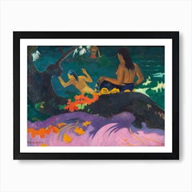 By The Sea, Paul Gauguin Art Print