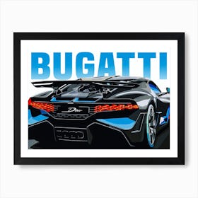 Bugatti Divo Art Print