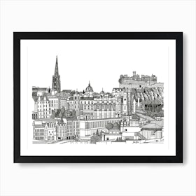 Edinburgh Art Print