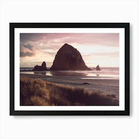 Cannon Beach Summer Sunset Art Print