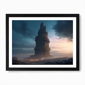 Mysterious Tower Art Print