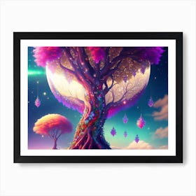 Tree of dreams Art Print