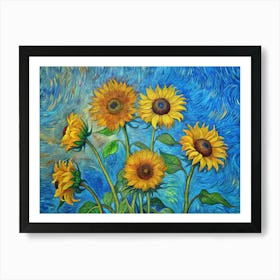 Sunflowers Art Print