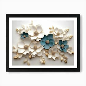 Flower Wall Art 11 Art Print