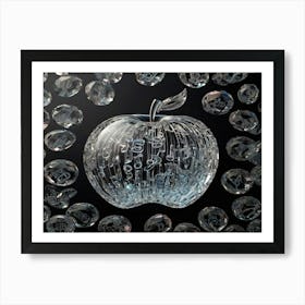 Glass Apple 7 Art Print