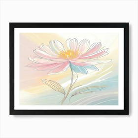 Lotus Flower 1 Art Print