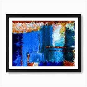 Acrylic Extruded Painting 44 Art Print