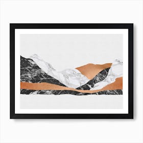 Marble Landscape I Art Print