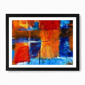 Acrylic Extruded Painting 416 Art Print