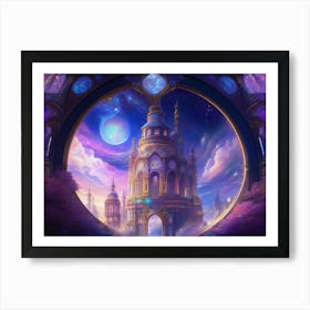 Castle In The Sky Art Print