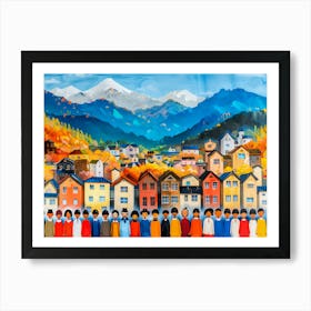 Village Art Print