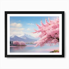 Cherry Blossoms 3 Art Print