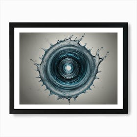 Water Splash 1 Art Print