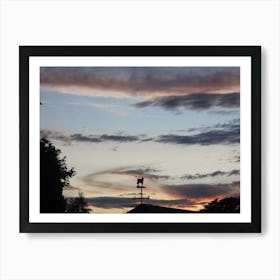 The Sunset Art Print