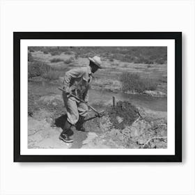 Untitled Photo, Possibly Related To Mr, Johnson, Fsa (Farm Security Administration) Client With Part Interest In Art Print