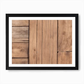 Wood Planks 8 Art Print