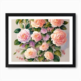 Camellia Art Print