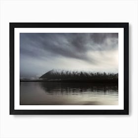 Glacier Lake Art Print