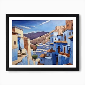 Chefchaouen Art Print