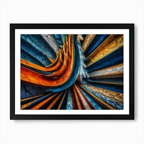 Abstract By Person Art Print