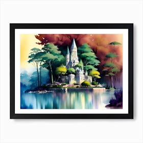 Fairytale Castle 11 Art Print