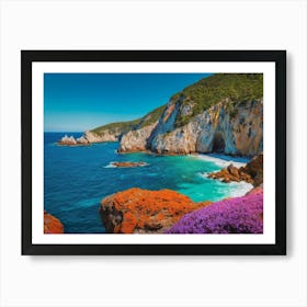 Sea ​​View On Island Art Print