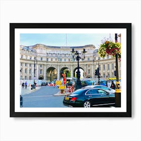 London Street Scene 1 Art Print