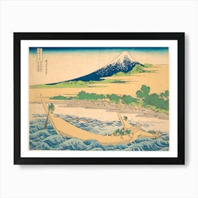 Tago Bay Near Ejiri On The Tōkaidō From The Series Thirty Six Views Of Mount Fuji , Katsushika Hokusai Art Print