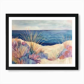 Sand And Sea 3 Art Print